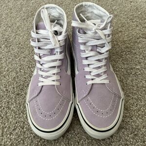 Vans Purple High-Top Sneakers